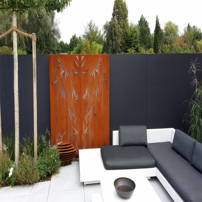 Ngôi nhà trang trí sân vườn bằng kim loại Sản phẩm Màn hình sân vườn Corten Steel High End