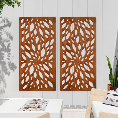 Nghệ thuật Trang trí Sản phẩm Sân vườn Kim loại Corten Steel Tấm bảo mật Bằng chứng Thời tiết