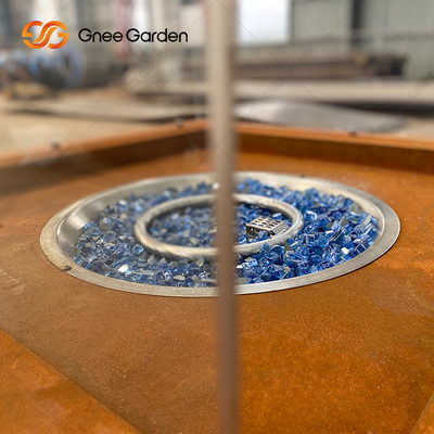 Bảng trên cùng Hố chữa cháy bằng thép ngoài trời Lò sưởi ngoài trời Corten Hố chữa cháy bằng thép