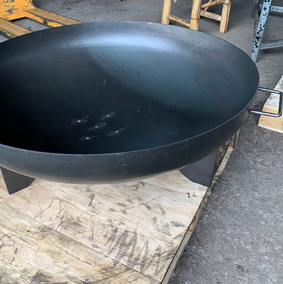 Firewood Fire Pit Lắp ráp Portable Weathering Steel