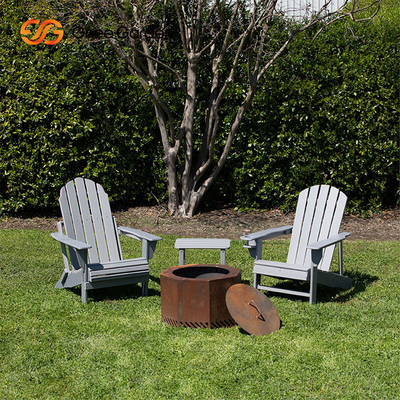 Than củi Bonfire Hố lửa 19,5 inch Đốt gỗ ngoài trời di động không khói