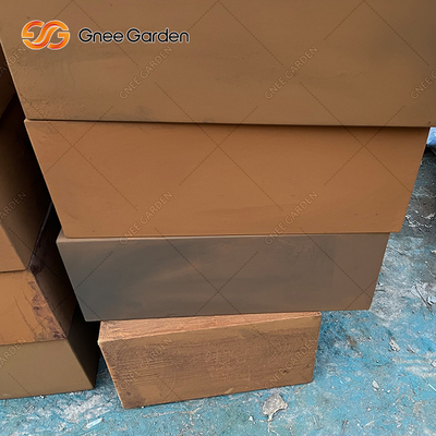 Hộp trồng cây bằng thép Corten Nồi trồng hoa Corten Máy hàn kim loại