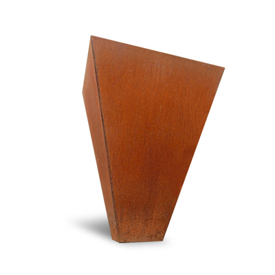 890 * 720 * 440mm Chậu trồng cây ngoài trời bằng kim loại lớn Corten Chống chịu thời tiết