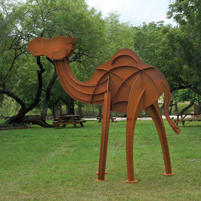 SGS TUV Tượng đồng ngoài trời Corten hiện đại Tượng sân bằng đồng 175cm