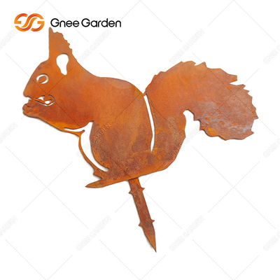 AISI GB Lớp Corten Đồ trang trí sân vườn Điêu khắc động vật