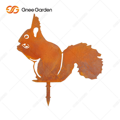 AISI GB Lớp Corten Đồ trang trí sân vườn Điêu khắc động vật