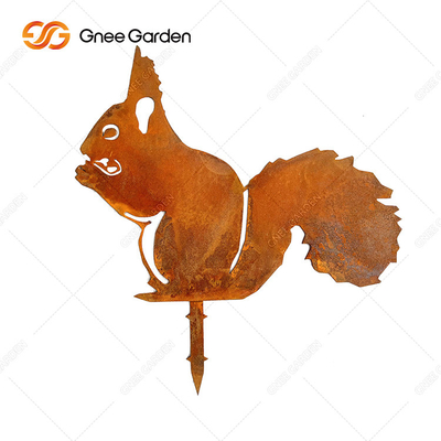 AISI GB Lớp Corten Đồ trang trí sân vườn Điêu khắc động vật