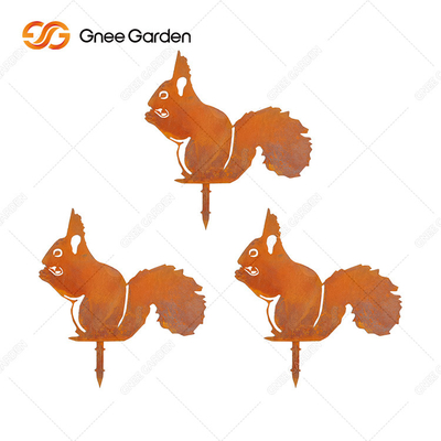 AISI GB Lớp Corten Đồ trang trí sân vườn Điêu khắc động vật