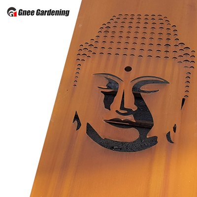 Sản phẩm vườn kim loại trang trí hiện đại của SGS Tấm thép Corten cắt bằng laser