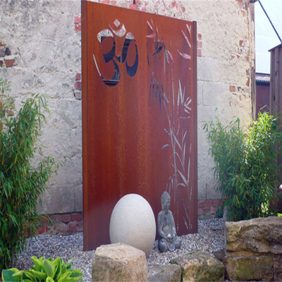 Pre Rusted Metal Garden Sản phẩm Tấm trang trí bằng thép Corten Custom Made