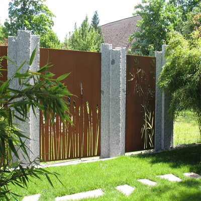 Màn hình thép Corten trang trí OEM Độ bền tuyệt vời Độ dẻo dai