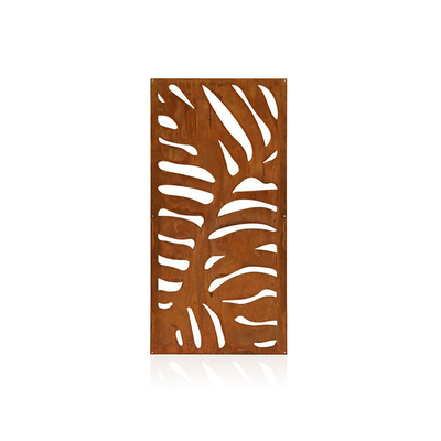 Weathering Steel Metal Garden Màn hình riêng tư Phân vùng phòng Độ dày 3 mm
