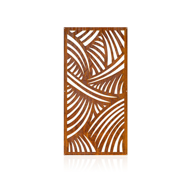 Trang trí nội thất cao cấp Tấm màn hình thép Corten Trong nhà Ngoài trời