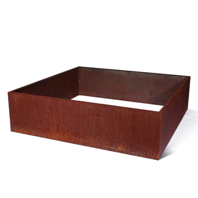 TUV Corten Steel Raised Garden Bed 65l * 65w * 30h Cm Sơn tùy chỉnh