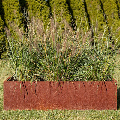 OEM ODM Corten Steel Raised Beds Giường rau cải kim loại chống ăn mòn