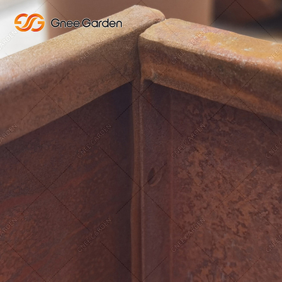 Máy cắt kim loại ngoài trời bằng thép Corten tùy chỉnh Cắt laser có thể tháo rời