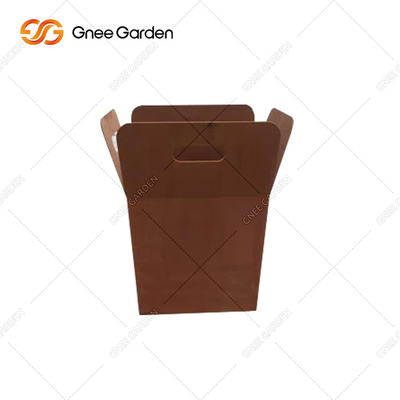 Rust Free Iron Metal Bucket Planter cho phong cách trang trí làm vườn ngoài trời