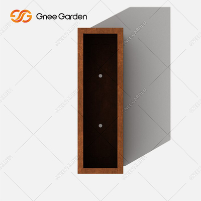 Được chứng nhận TUV Tưới nước dễ dàng Máy trồng cây kim loại ngoài trời Kích thước lớn
