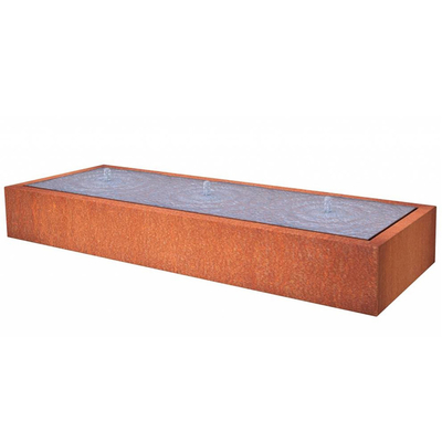 Tính năng chống thấm nước bằng thép gỉ chịu thời tiết 600mm Hình chữ nhật