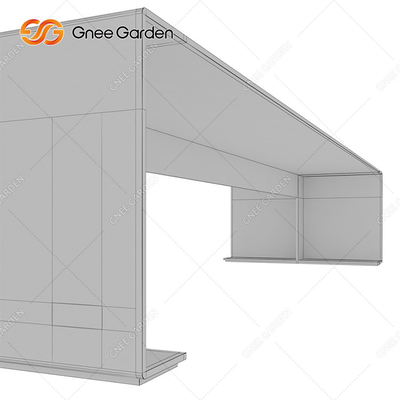 Độ dày 1,5mm Đồ nội thất kim loại ngoài trời Thép ngoài trời Băng ghế dự bị Thép Corten