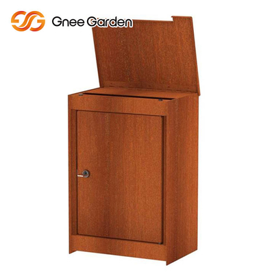 Hộp thư thép ngoài trời bằng thép Corten tùy chỉnh