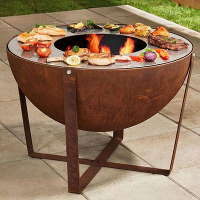 1200mm Dia Charcoal Buring Lò nướng ngoài trời Phê duyệt CE