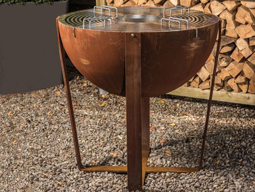 1200mm Dia Charcoal Buring Lò nướng ngoài trời Phê duyệt CE
