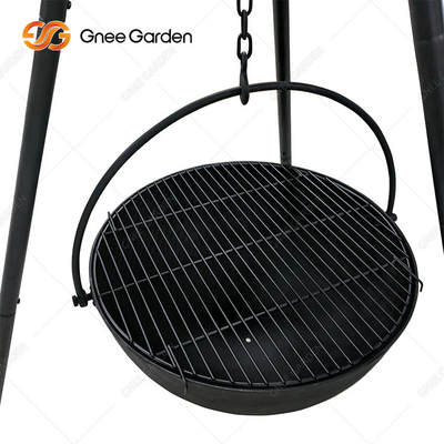 Lò nướng BBQ ngoài trời bằng thép Corten cho tiệc nướng đám cưới