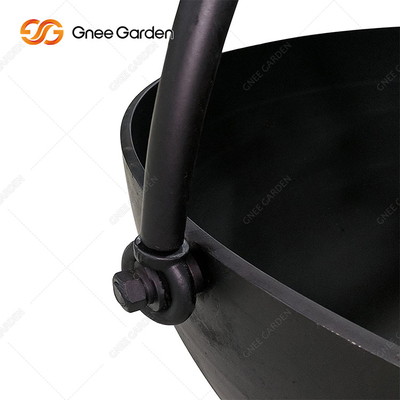Hố cứu hỏa bán cầu bằng thép Corten ngoài trời 1000mm để cắm trại ngoài trời