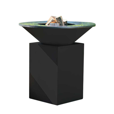 Bàn Tepanyaki Nấu ăn ngoài trời Bbq Grill Weathering Steel For Garden