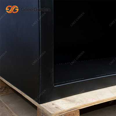 Lò nướng ngoài trời bằng thép mô-đun Corten Độ dày 3 mm Đánh lửa điện tử