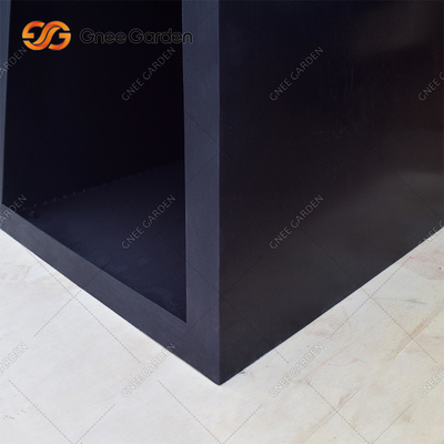 Hố lửa bằng thép Bbq Rusty Corten có cửa hàng bằng gỗ Lò nướng gas BBQ Lò nướng BBQ ngoài trời