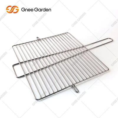1200mm vuông Corten thép BBQ Nướng than đốt trang trí