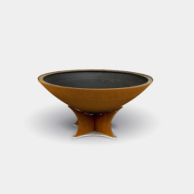 Lò nướng bằng kim loại Lò nướng ngoài trời Vườn Corten Thép Chiều cao 900mm