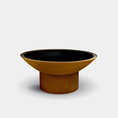 Lò nướng ngoài trời kiểu châu Âu Fire Bowl Corten Steel Barbecue Grill