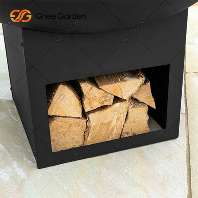 Gỉ tự nhiên Corten thép Kim loại lớn Đồ nướng Nướng ngoài trời Hố lửa tùy chỉnh