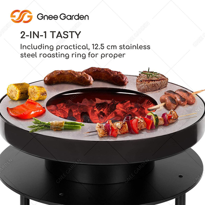 Kim Loại Thịt Nướng Than Nướng Than Cắm Trại Than Bbq Nướng Thịt Nướng Di Động