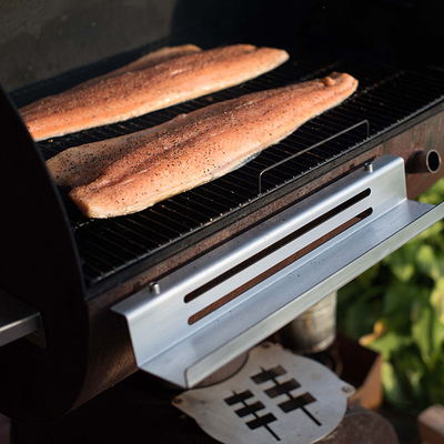 Lò sưởi ngoài trời bằng thép Corten Lò nướng cắm trại BBQ với bếp nướng
