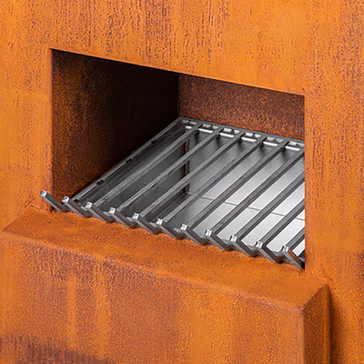 Lò sưởi ngoài trời Corten Thép đốt gỗ Hố đốt GN-FP-510