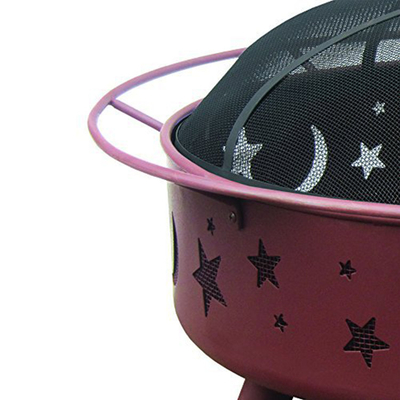Thép dập kim loại tùy chỉnh Hố lửa Corten Steel Firebowl Độ dày 3 mm