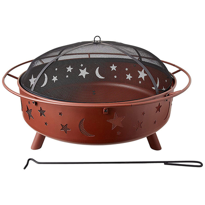 Thép dập kim loại tùy chỉnh Hố lửa Corten Steel Firebowl Độ dày 3 mm
