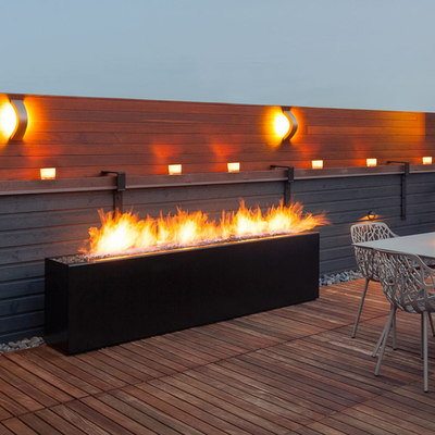Cắm trại ngoài trời Hố lửa lớn Bếp củi lửa Corten Lò sưởi bằng thép