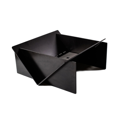 Lò sưởi bằng thép Corten có thể tháo rời GN-FP-333 Hệ thống sưởi ngoài trời tự nhiên Rusted