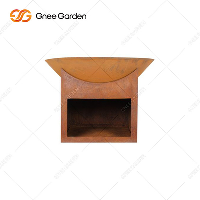 Prerusted Đốt gỗ ngoài trời Hố lửa Sân trong Hố lửa Gỗ Chống ẩm