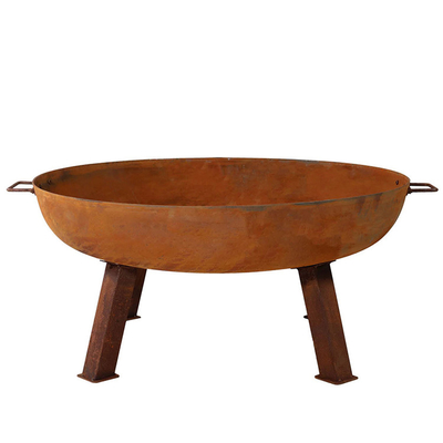 Di động Corten Thép Hố lửa Cắm trại Corten Thép Bonfire Bếp lửa Bát lửa