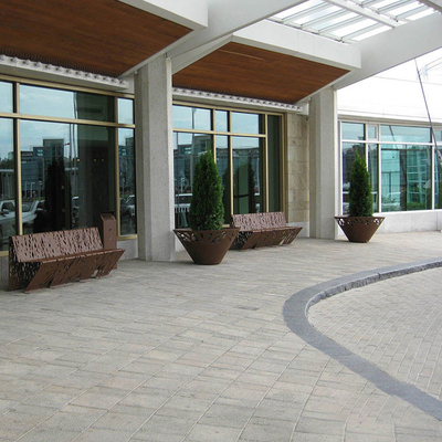 1000mm Gnee Garden ngoài trời trồng cây kim loại cho cây và hoa