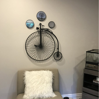 Mặt dây chuyền 30 inch bằng kim loại Trang trí tường nghệ thuật có thể tùy chỉnh Treo tường