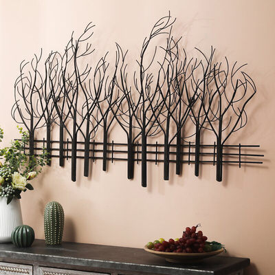 28 inch Phong cách Châu Âu Cành cây kim loại Trang trí tường có thể tùy chỉnh cho phòng khách