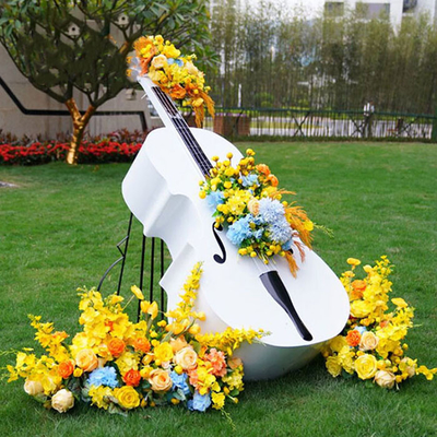 Tác phẩm điêu khắc bằng nhạc cụ Iron Cello cho đồ trang trí sân vườn ngoài trời
